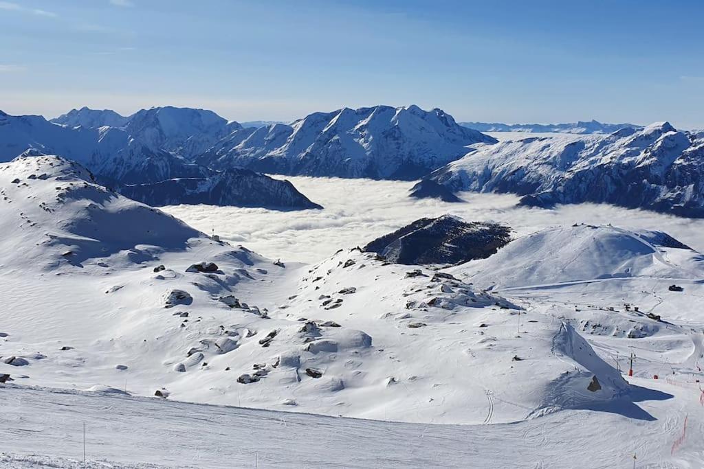 Pieds Des Pistes - Parking Couvert - Plein Sud ラルプ・デュエ エクステリア 写真