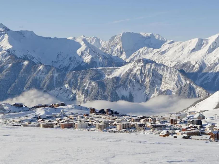 Pieds Des Pistes - Parking Couvert - Plein Sud ラルプ・デュエ エクステリア 写真