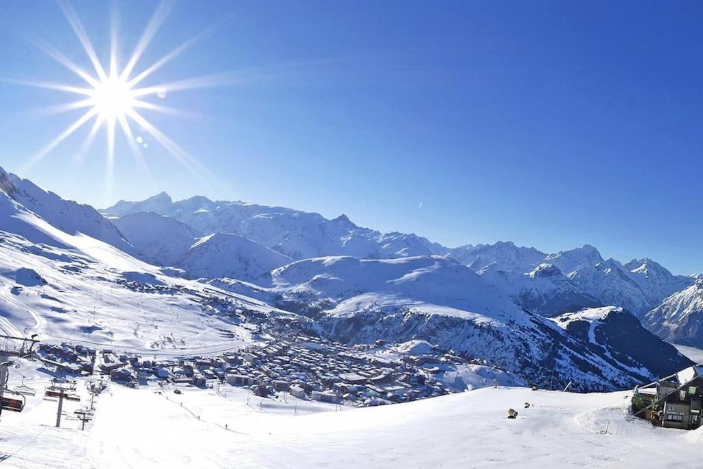 Pieds Des Pistes - Parking Couvert - Plein Sud ラルプ・デュエ エクステリア 写真