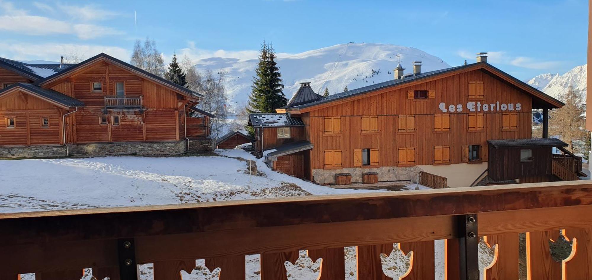 Pieds Des Pistes - Parking Couvert - Plein Sud ラルプ・デュエ エクステリア 写真