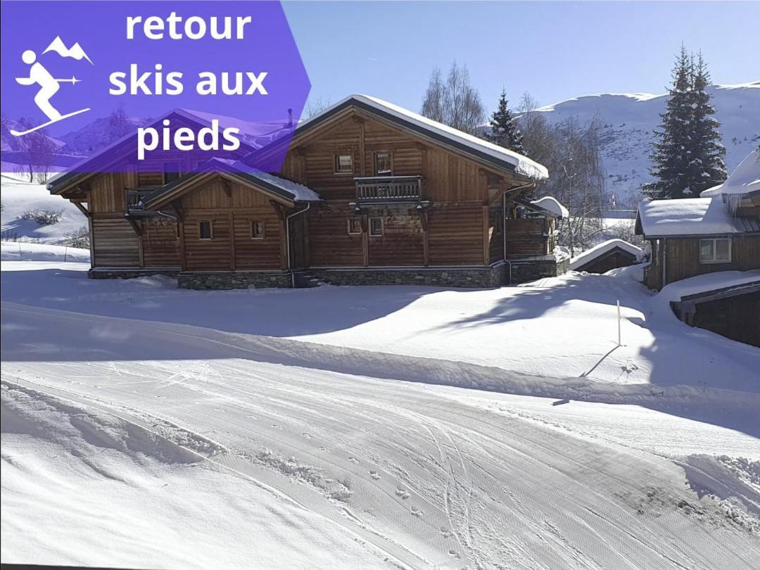 Pieds Des Pistes - Parking Couvert - Plein Sud ラルプ・デュエ エクステリア 写真